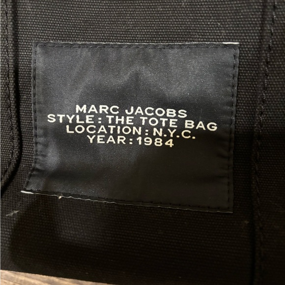 Marc Jacobs Black Tote Bag - Picture 3 of 4